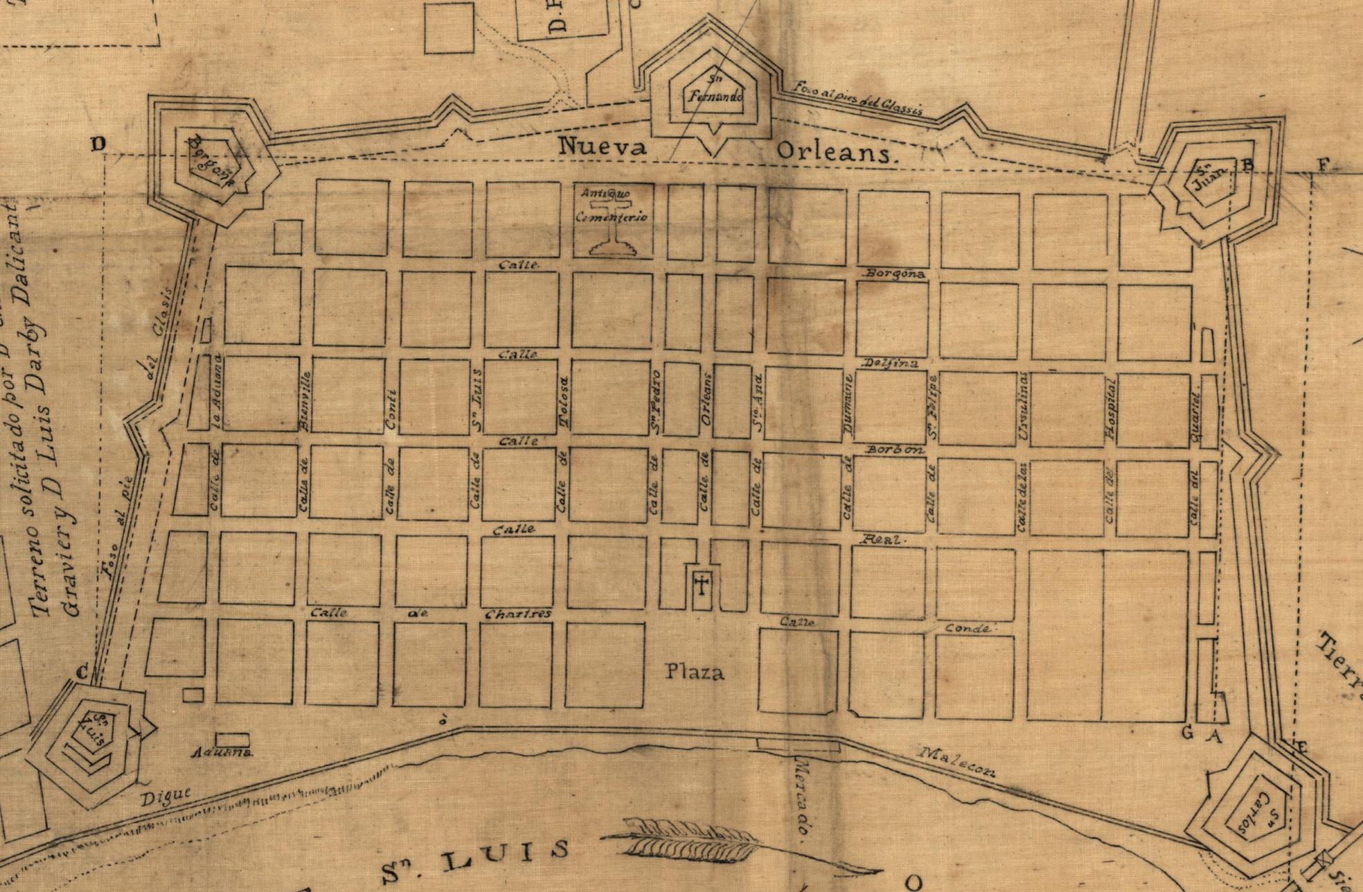 Pintado-Trudeau map of 1804